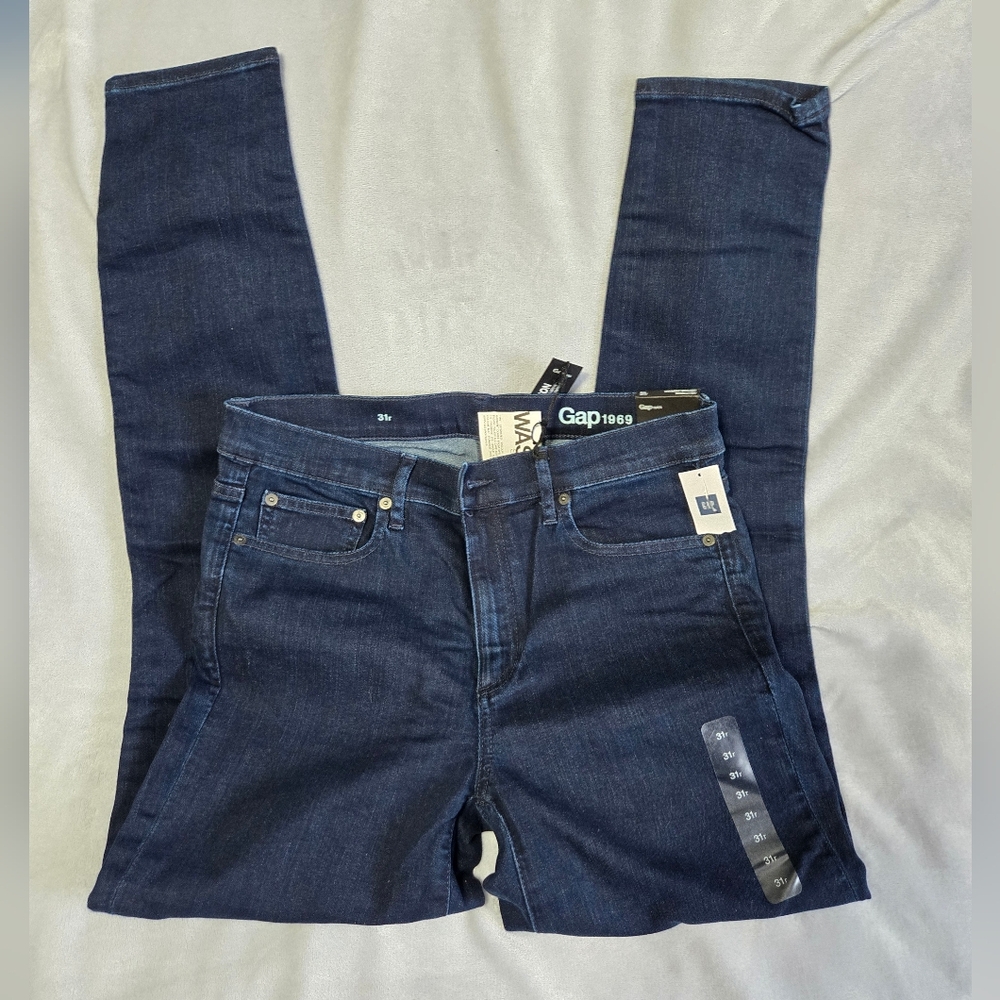 GAP Women's Deep Indigo Skinny Jeans
